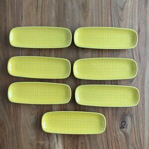 Crate & Barrel | Set of 7 Corn on the Cob Plate, Serving Dish Dining